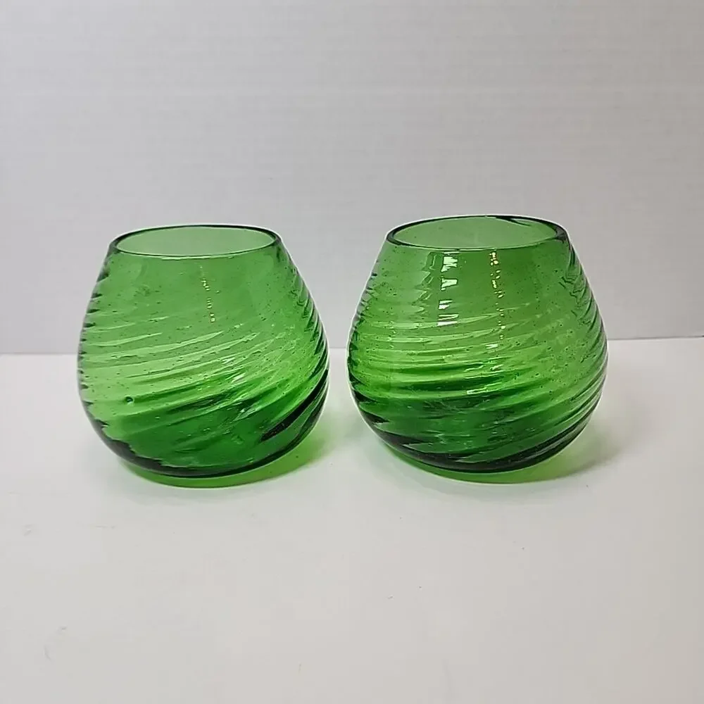 Unmarked hand blown